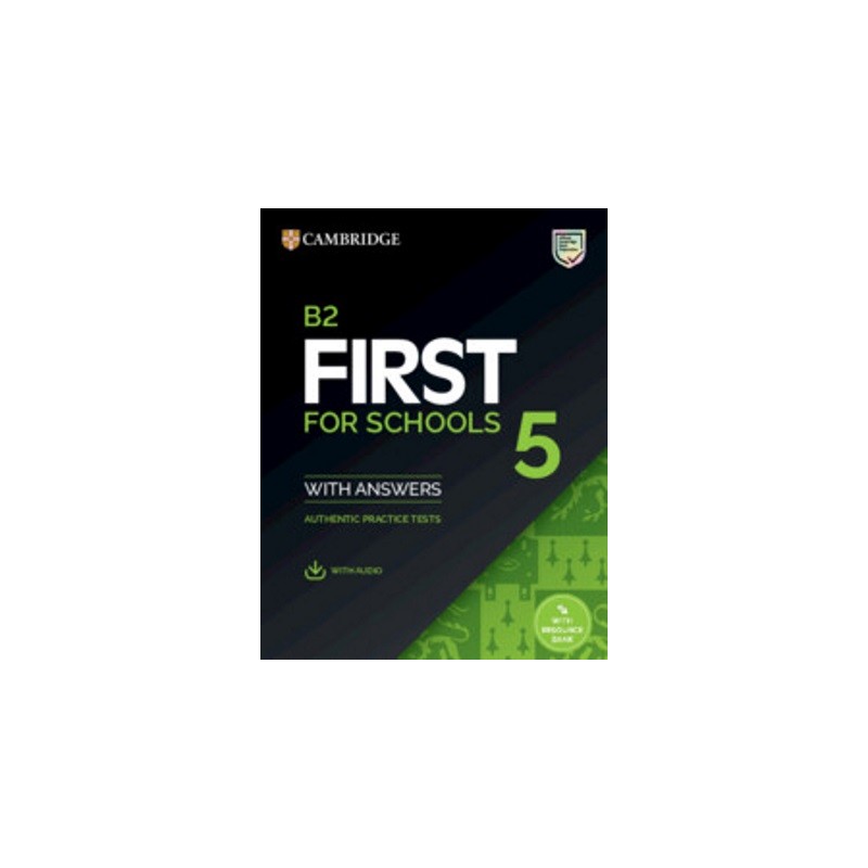 Cambridge B2 First for Schools 5 Self Study Pack (Student's book +Answers +Audio)