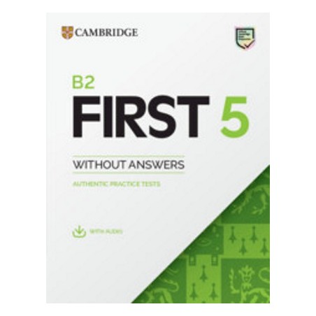 Cambridge B2 First 5 without Cambridge University Press 9781009272957