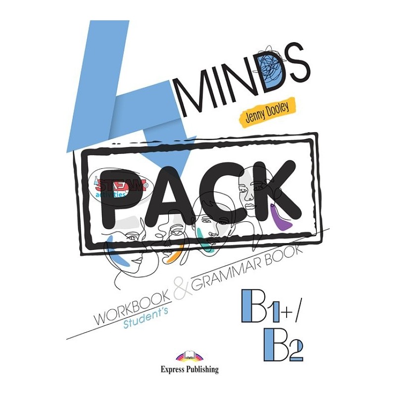 4Minds B1+ B2 Workbook and Grammar Teacher's Book (with DigiBooks App)