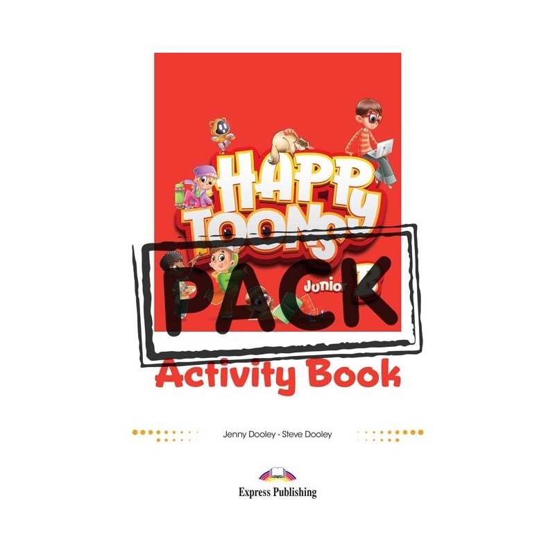 HappyToons Junior B Activity Book (with DigiBooks App)