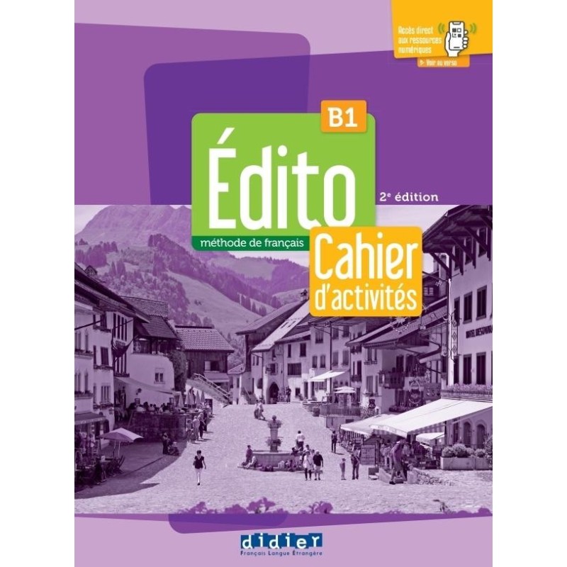 Edito B1 Cahier (+APP) 2023