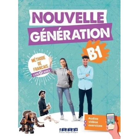 Nouvelle Generation 3  B1  Eleve & Cahier HATIER 9782278108572