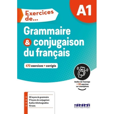 Exercices de Grammaire & Conjugaison A1 HATIER 9782278095544