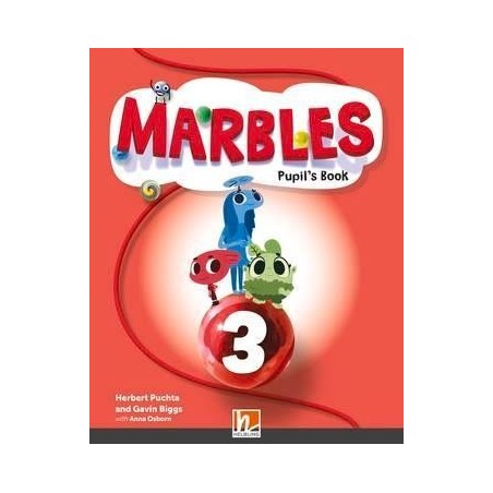 Marbles 3 Pupil's book  + App + E- Helbling Verlag Gmbh 9783990897577