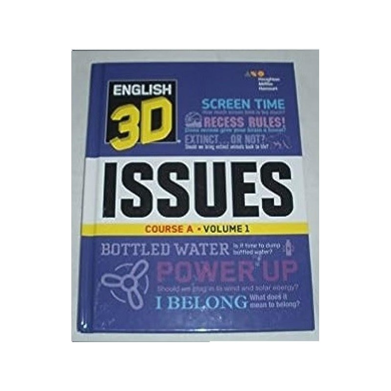 English 3D Course A Volume 1 Issues Book