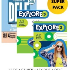 Super Pack Explore 3   Livre d 'Eleve, Cahier  Hachette 9782021000082