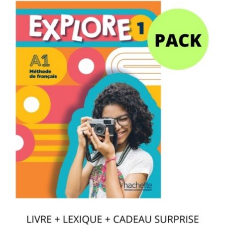 Explore 1 Pack  Livre + Lexique + Cadeau Surpr Hachette 9782023230098