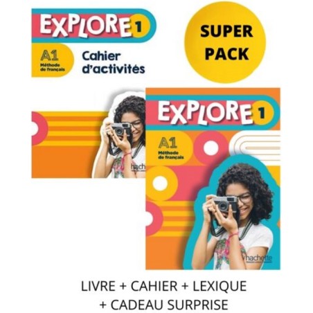 Super Pack Explore 1 Hachette 9782021000019