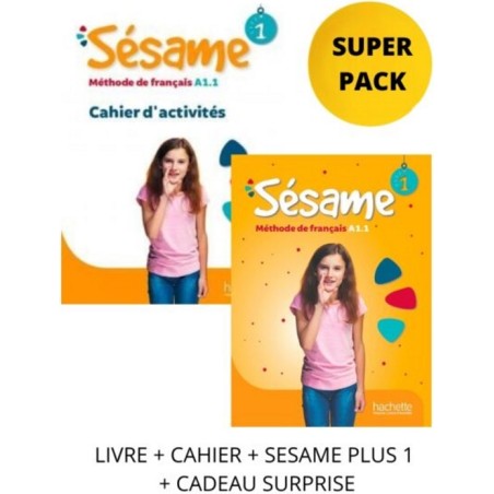 Super Pack Sesame 1 Hachette 9782021000017