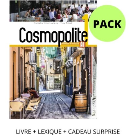 Cosmopolite 1 Le Pack  + LEXIQUE + CADEAU SURP Hachette 9782021000027