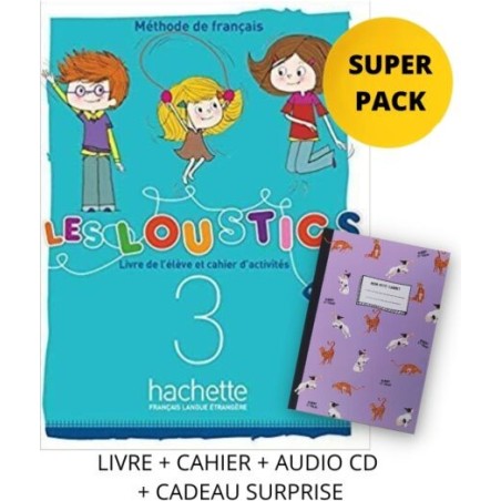 Les Loustics Mini Volume 3 A1 Super pack  Livr Hachette 9782023230075