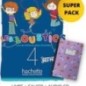 Les Loustics Mini Volume 4 A1 Super pack (Livre + Cahier + Lexique + Cadeau Surprise)