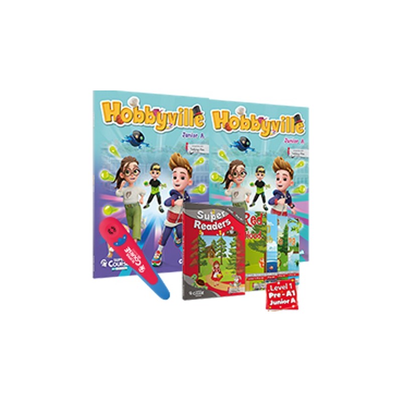 Hobbyville Junior A Πακέτο + Super Readers 1 +TALKING PEN