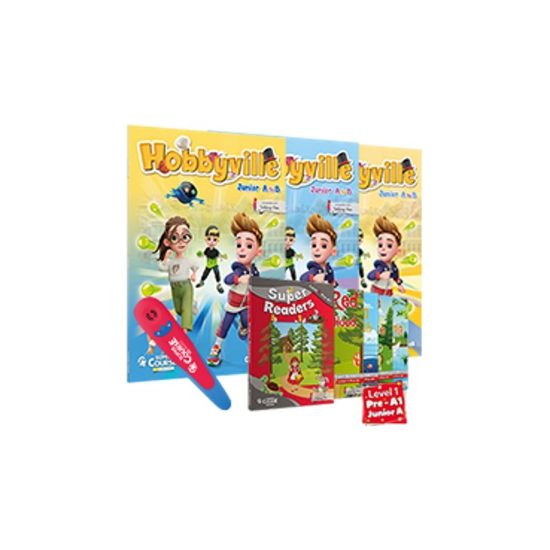 Hobbyville Junior A to B Πακέτο + Revision + Super Readers 1 +TALKING PEN