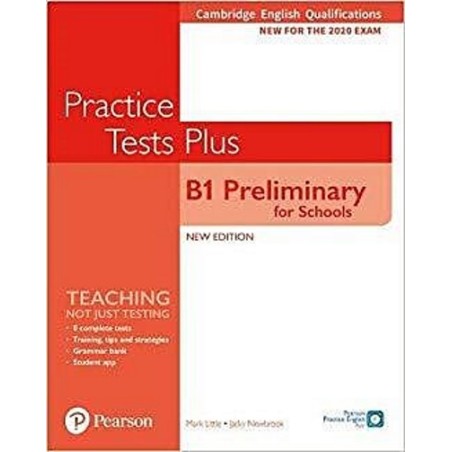 Practice Tests Plus B1 Preliminary for Schools Pearson 9781292282169