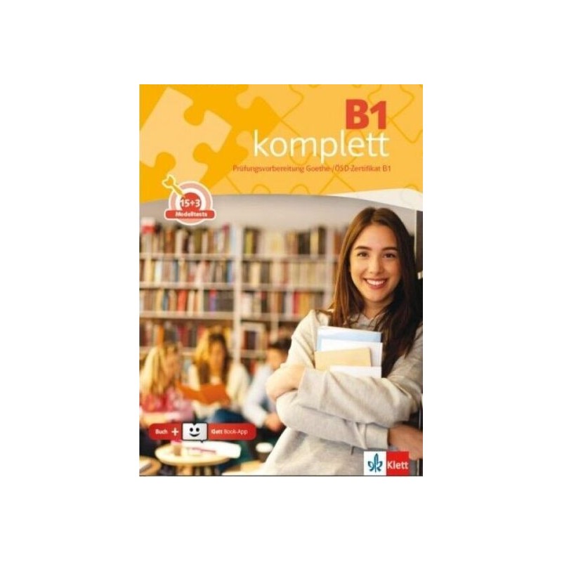 Komplett B1 Ubungsbuch und Testbuch (+Klett book app)