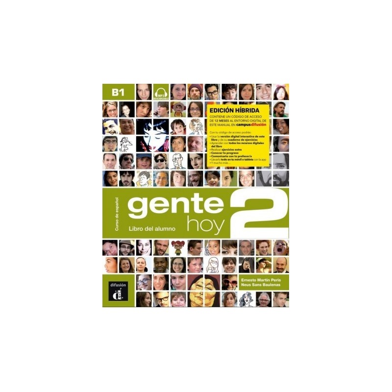 Gente hoy 2  Libro del alumno (+mp3) Edicion Hibrida