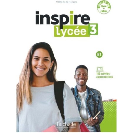 Inspire Lycee 3 Super Pack  (livre + cahier + lexique + cadeau surprise) Hachette  9782024240012