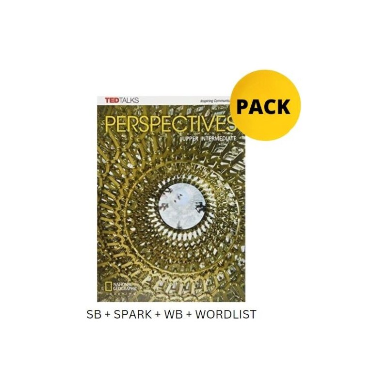 Perspectives Upper Intermediate Pack (Student's book +Spark +Workbook +Wordlist) Brit. Ed.