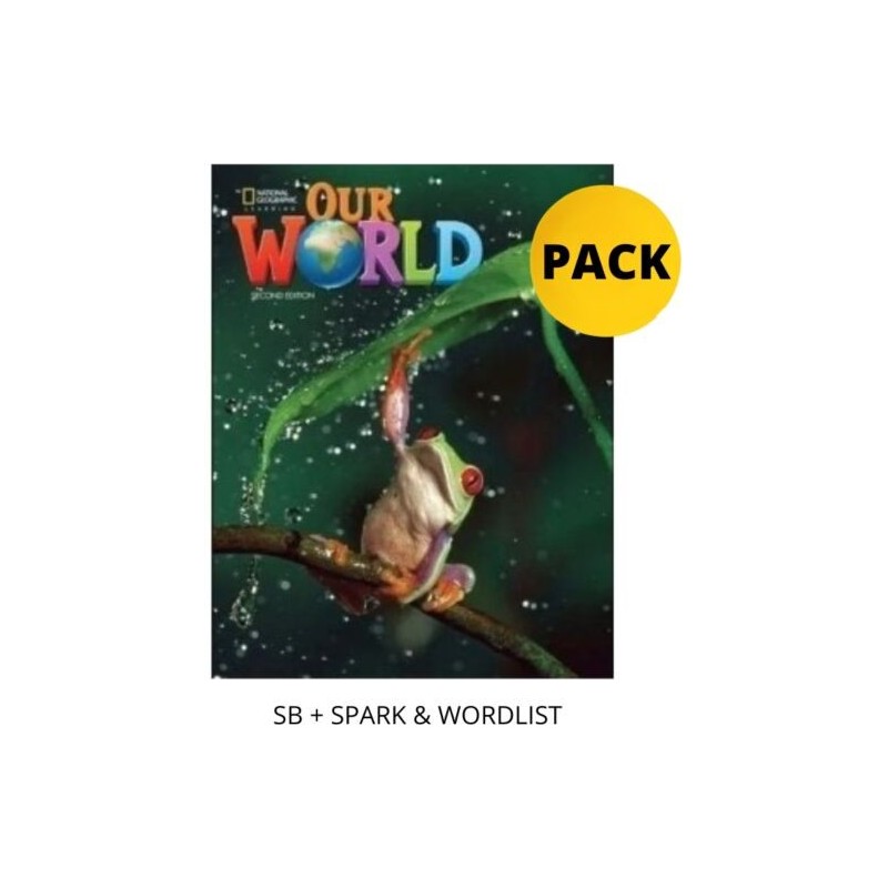 Our World 1 Pack for Greece (Student's book +Spark & Wordlist) 2nd Brit. Ed