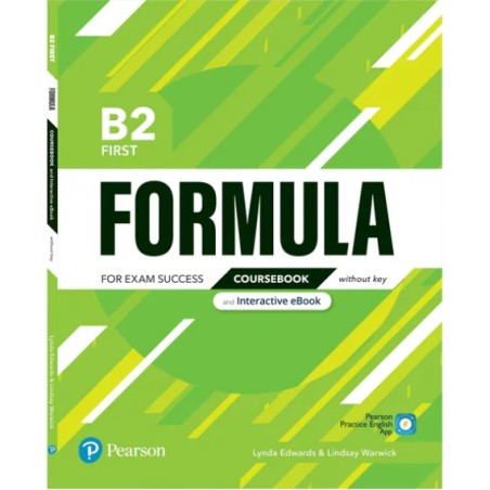 Formula B2 First Student's book Pack  +E-book + Pearson 9782024240062