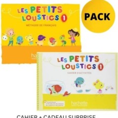 Les Petits Loustics 1 Pack  Cahier + Cadeau Su Hachette 9782024240074