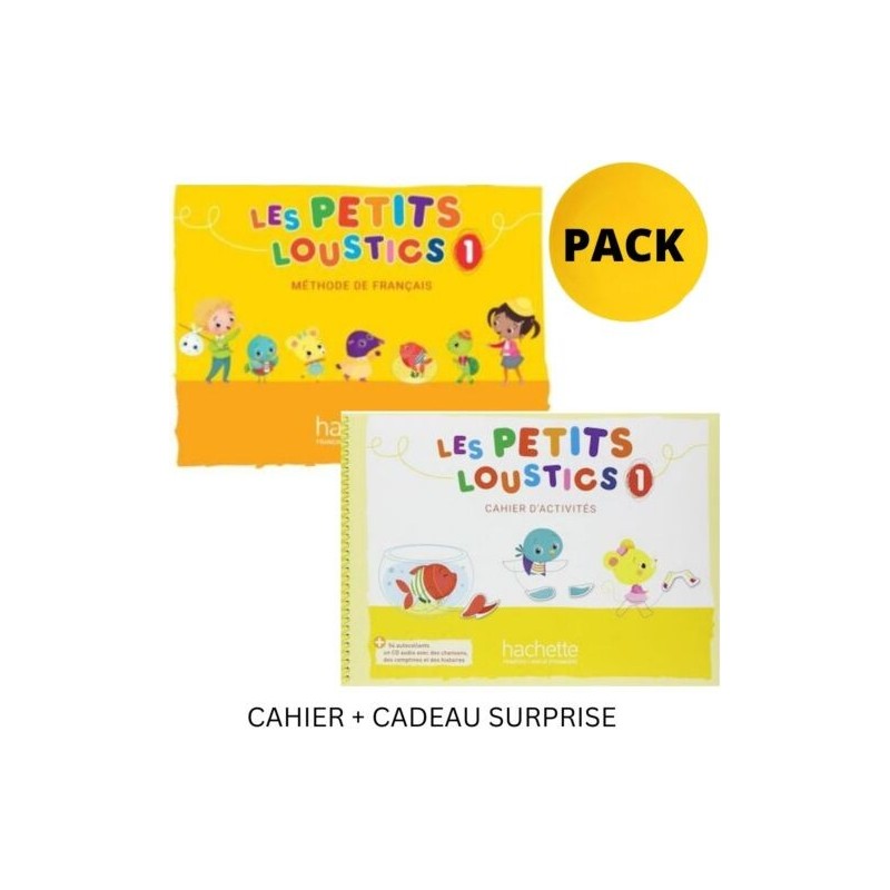 Les Petits Loustics 1 Pack (Cahier + Cadeau Surprise)