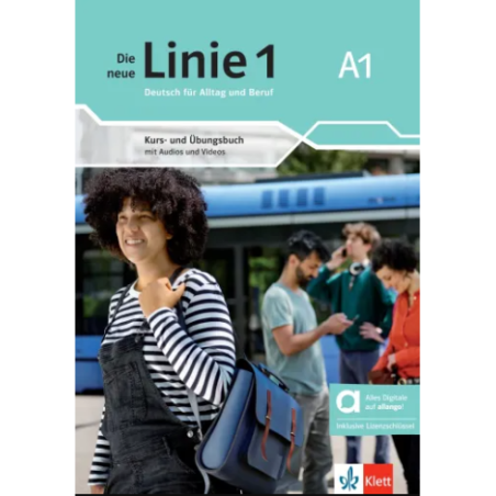 Die neue Linie 1 A1 Kurs & Ubungsbuch Klett Hellas 9783126072755