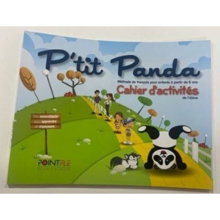 P'tit Panda Cahier Point fle Editions 9786188721029