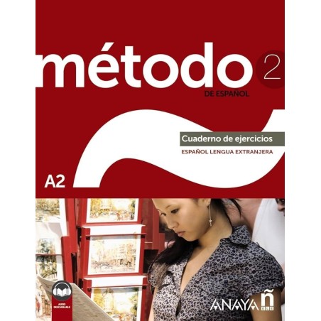 Metodo 2 Cuaderno de Ejercicios  +audio  Anaya 9788414335598