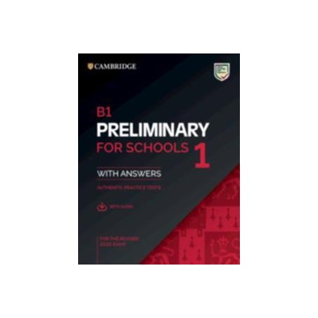 Cambridge B1 Preliminary for Schools 1 (+answers+audio revised 2020)