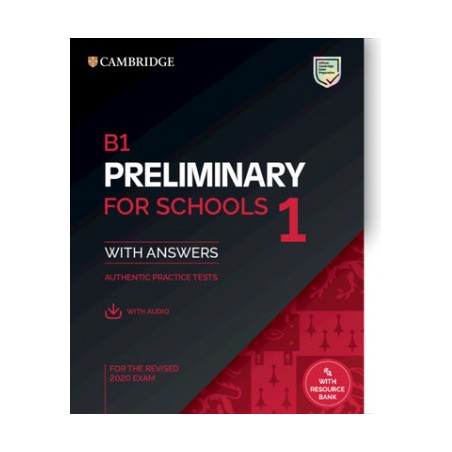 Cambridge B1 Preliminary for Cambridge University Press 9781108718356