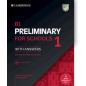 Cambridge B1 Preliminary for Schools 1 (+answers+audio revised 2020)