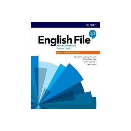 English File 4th Edition Pre-In Oxford University Press 9780194037419