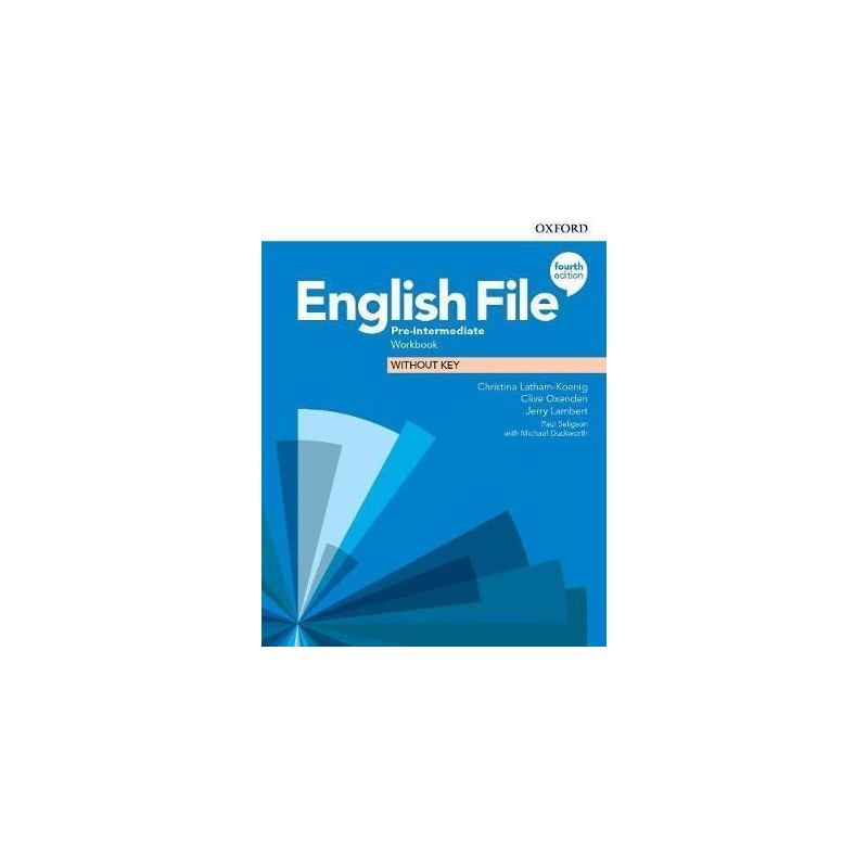 English File 4th Edition Pre-Intermediate Workbook