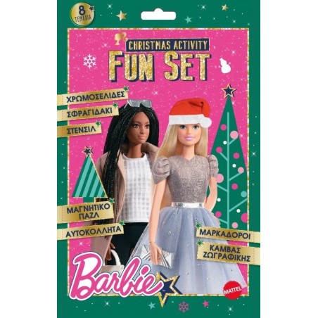 Christmas Activity Fun Set - Barbie