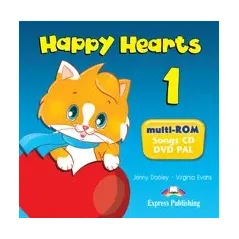 Happy Hearts 1 Multi Rom Pal (Songs Cd / Dvd Pal)