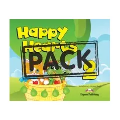 Happy Hearts 2 Pupil'S Pack 3 (Pupil'S Book, Press Outs, Extra Optional, Stickers, Multirom) (New)