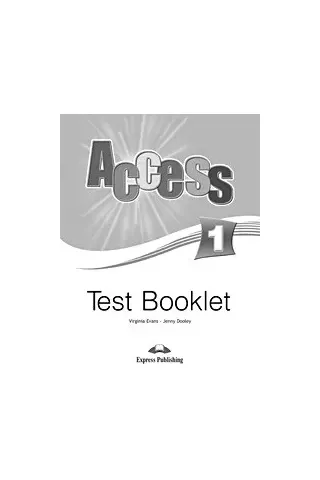 ACCESS 1 TEST BOOKLET