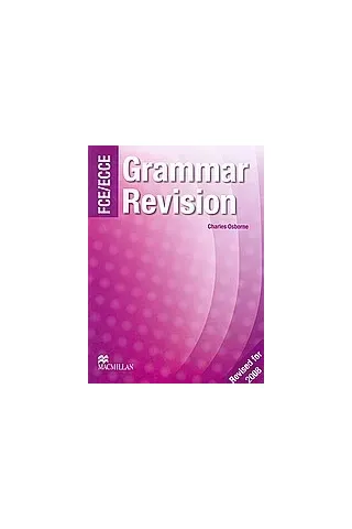 Grammar Revision FCE / ECCE